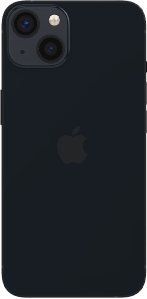 iPhone 13 midnight back